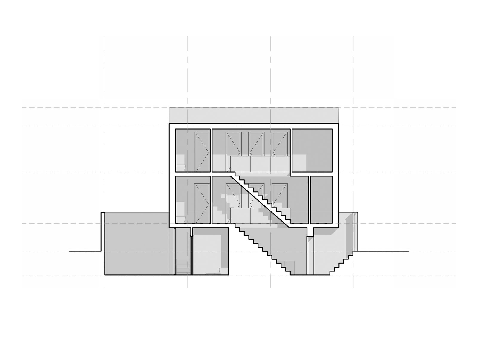South Hampstead House — drawing