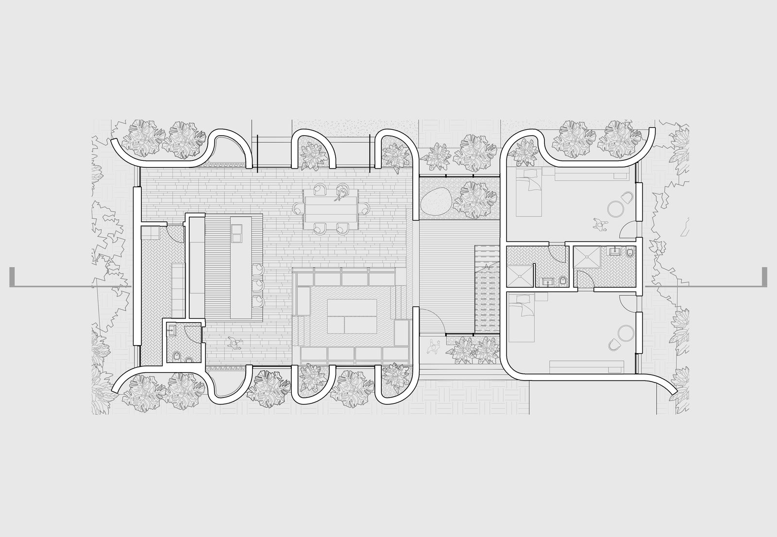 Villa Al Mazraoui — drawing