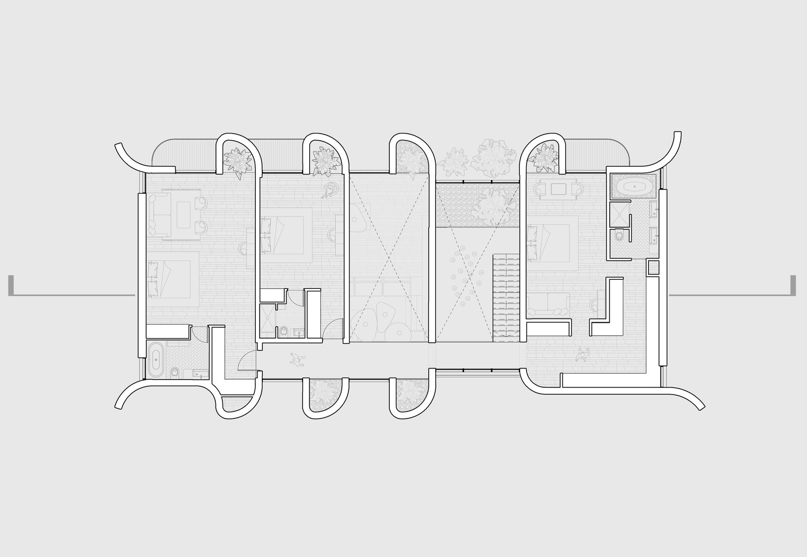 Villa Al Mazraoui — drawing